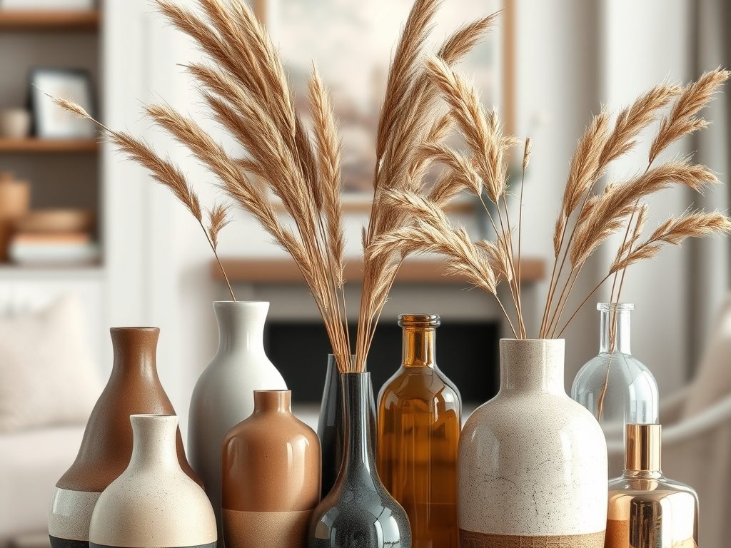 Jaki wazon wybrać do suszonych traw: materiały, kształty i stylowe dopasowanie do wnętrza