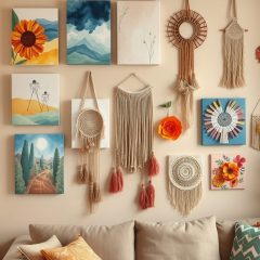 Ozdoby na ścianę DIY: kreatywne projekty i techniki, które odmienią każde wnętrze