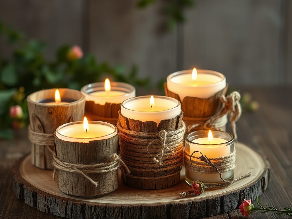 Świeczniki w stylu boho DIY: jak stworzyć naturalną dekorację krok po kroku z praktycznymi wskazówkami bezpieczeństwa