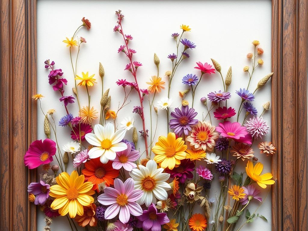 Ramka z suszonymi kwiatami DIY: jak stworzyć trwałą i efektowną dekorację krok po kroku