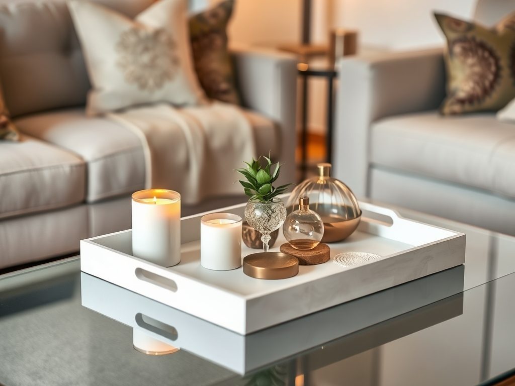 Jak ustawić tackę na stoliku kawowym, by łączyła styl z funkcjonalnością i harmonią aranżacji