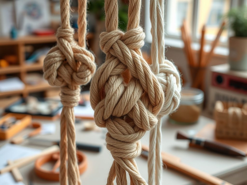 Węzły makramy podstawowe: jak je wiązać i wykorzystać w efektownych projektach DIY