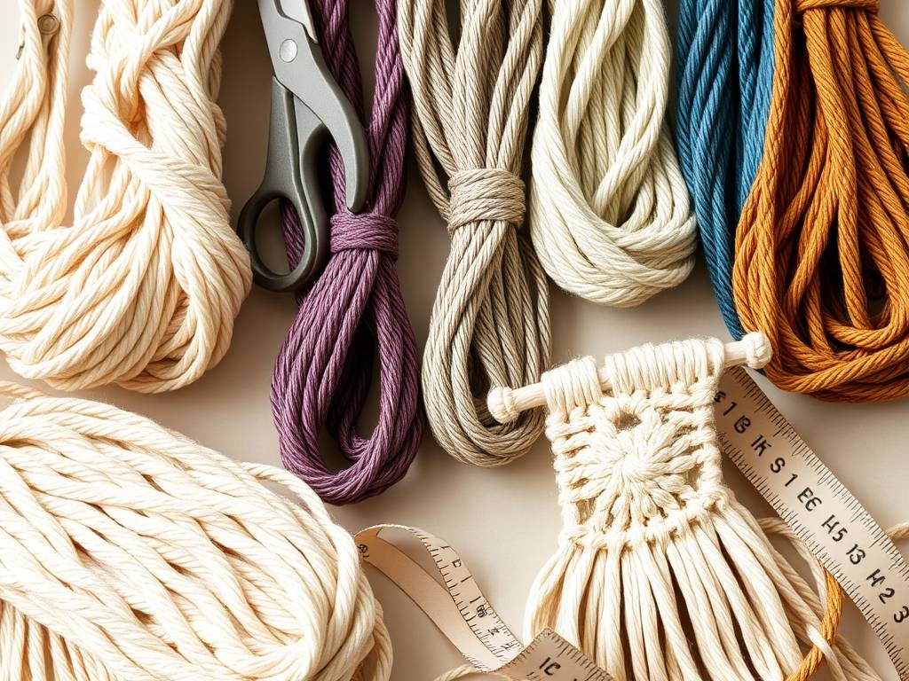 Jak wybrać sznurek do makramy: materiały, grubość i praktyczne wskazówki dla każdego projektu