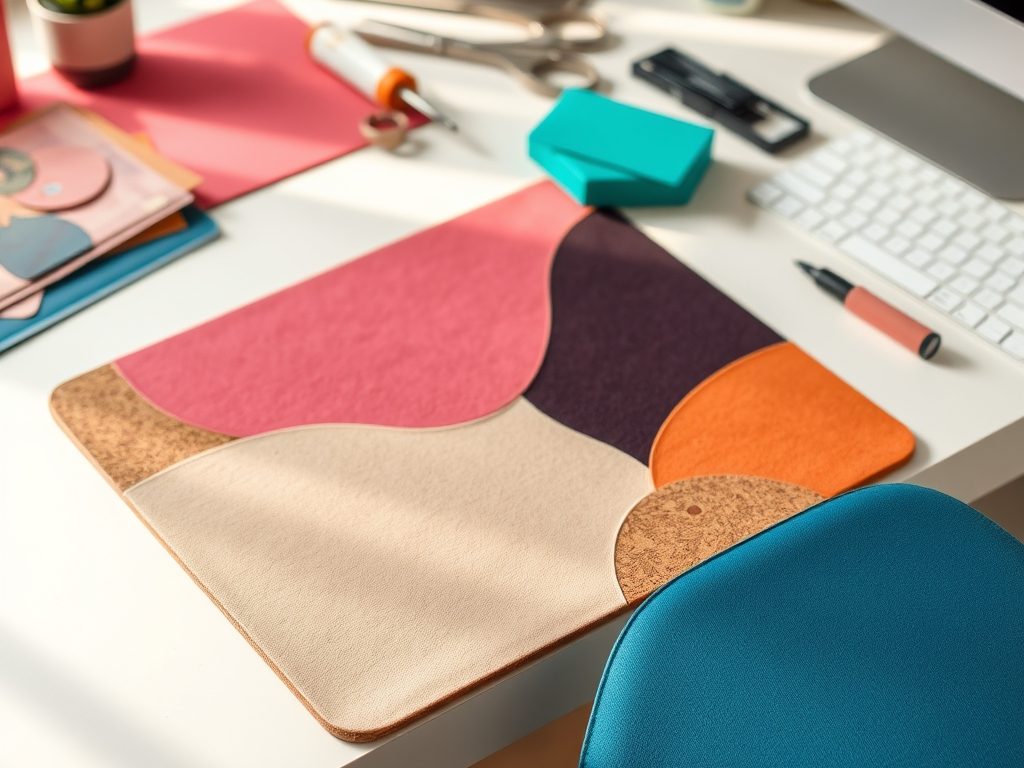 Podkładka na biurko DIY: jak wybrać materiały i stworzyć funkcjonalną dekorację krok po kroku