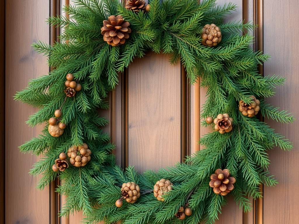 Wianek świąteczny DIY na drzwi: jak dobrać i połączyć dodatki, by zachować naturalny styl i trwałość dekoracji
