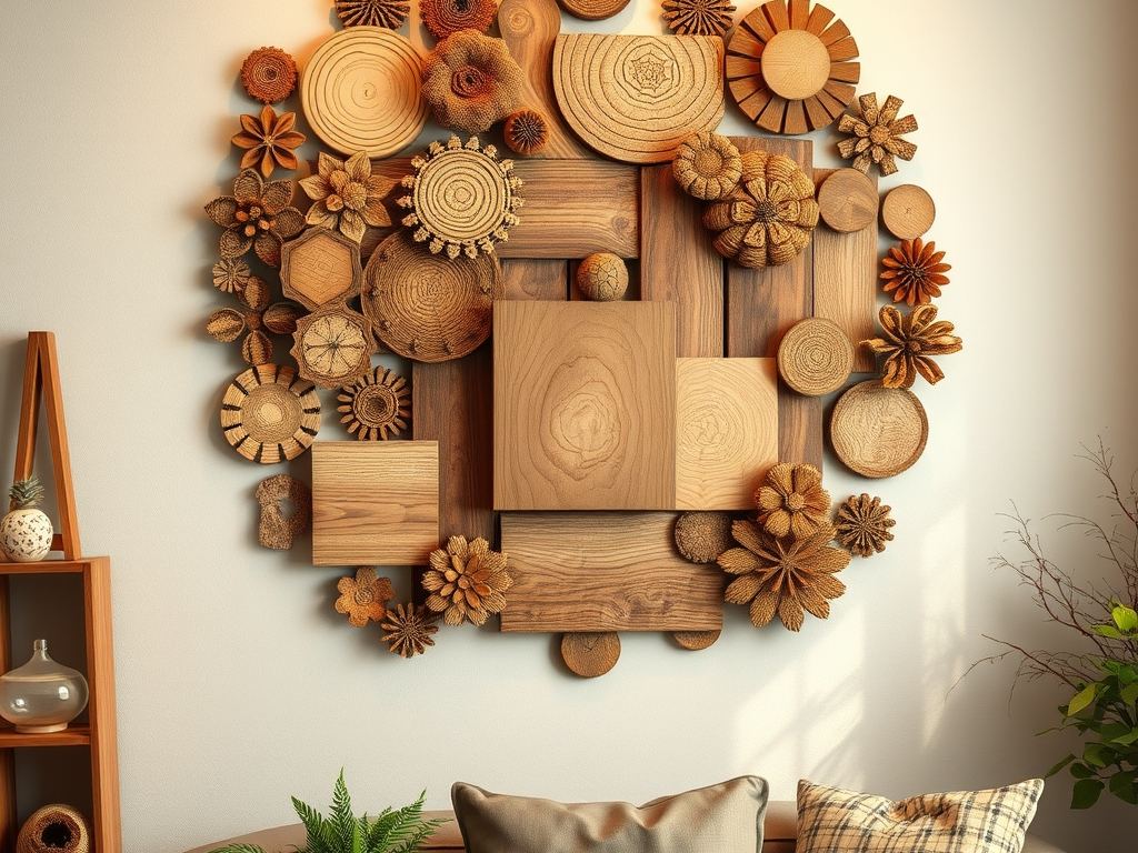 Dekoracje ścienne z drewna DIY: materiały, techniki i inspiracje do różnych stylów wnętrz