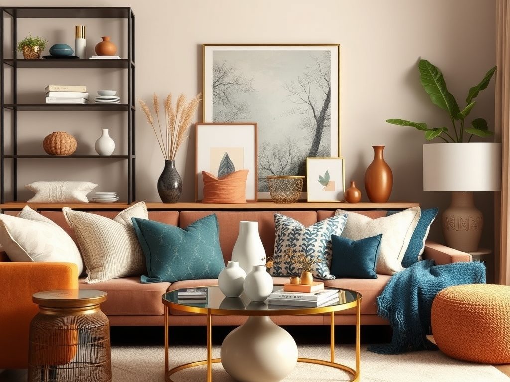 Dodatki do wnętrz: jak wybrać styl, kolory i funkcjonalność dla harmonijnej aranżacji