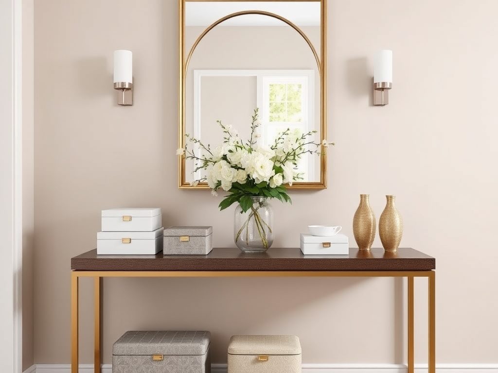 Jak dobrać dekoracje na komodę w przedpokoju, by łączyły styl z funkcjonalnością i porządkiem