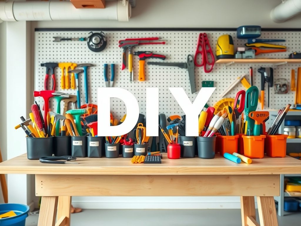 Organizacja stanowiska do DIY w domu: praktyczne rozwiązania dla porządku, ergonomii i bezpieczeństwa pracy