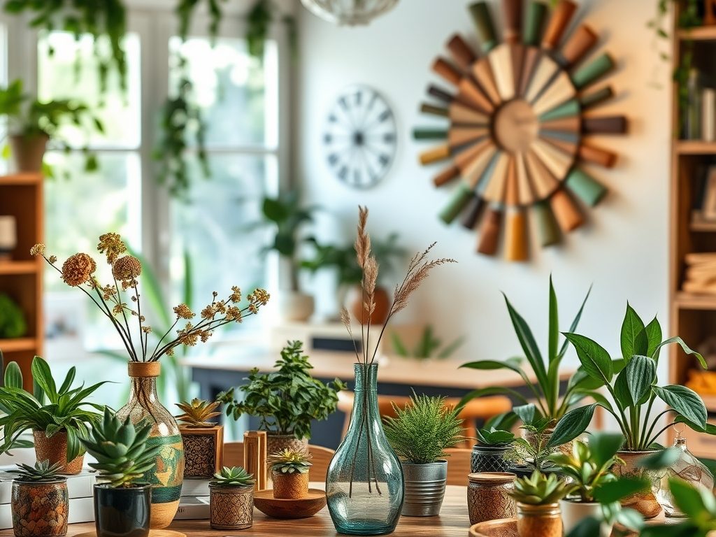 Upcycling dekoracji domowych: jak kreatywnie i świadomie odmienić stare przedmioty bez efektu przypadkowości