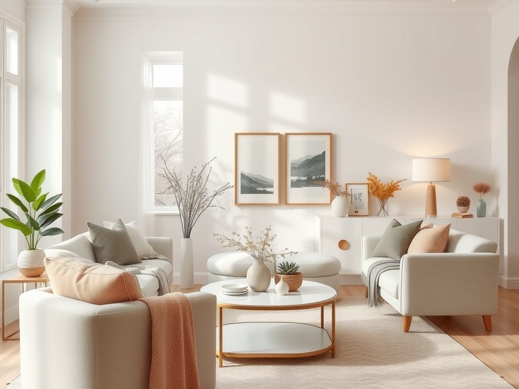 Jak łączyć dekoracje z meblami, by stworzyć lekką i harmonijną aranżację wnętrza