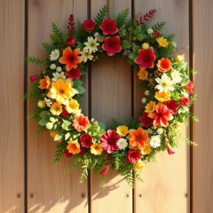 Wianek na drzwi DIY: jak stworzyć sezonową dekorację krok po kroku z praktycznymi wskazówkami